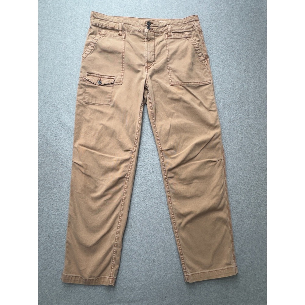 Anthropologie The Wanderer Utility‎ Pants Womens *34x28 Pink Cargo Pockets Faded